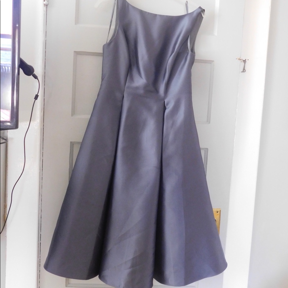 Adrianna Papel Platinum A-line Dress